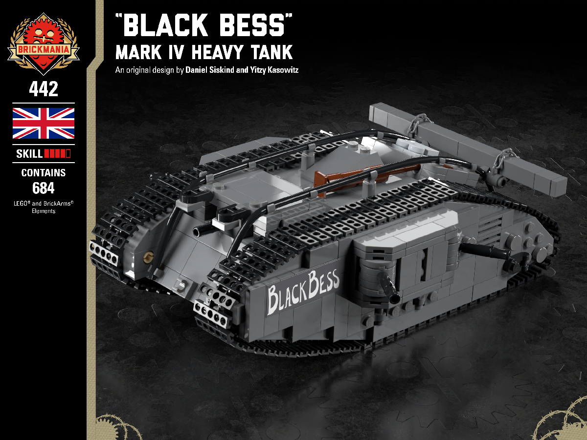 Black Bess” – Mark IV Heavy Tank