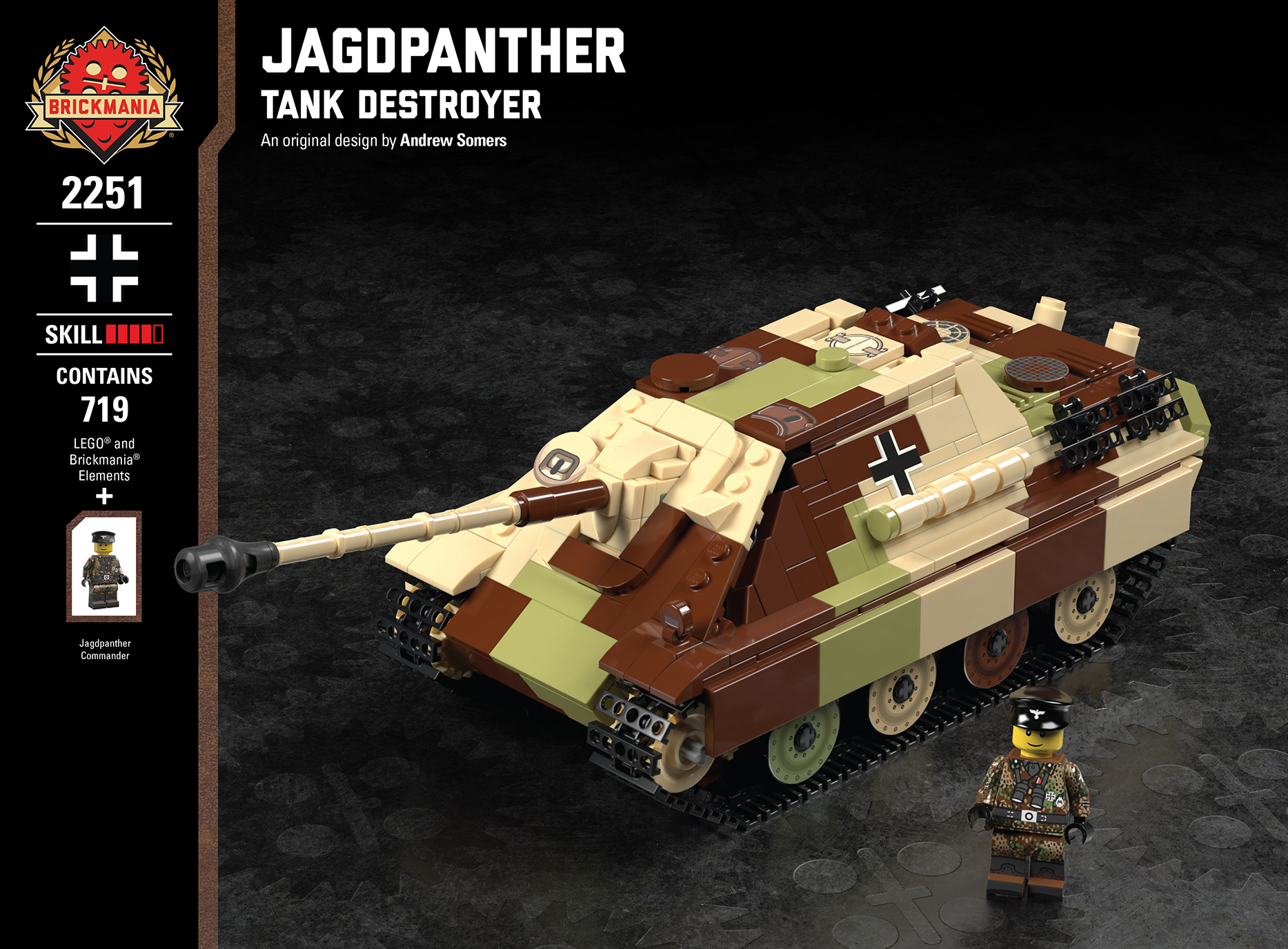 Jagdpanther – Tank Destroyer | Brickmania Blog